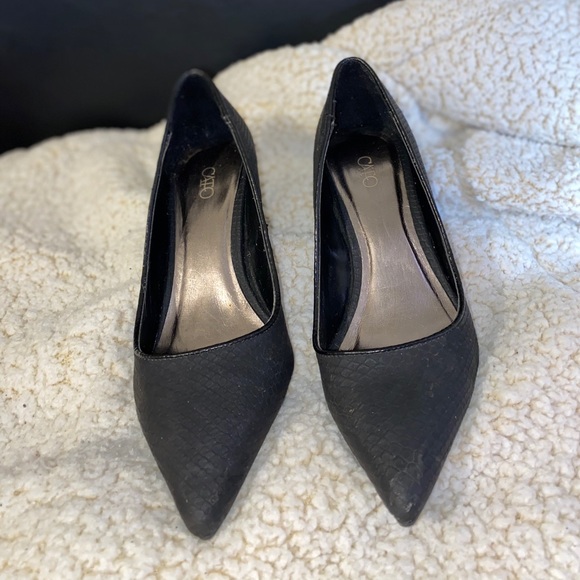 CATO pointed black heel - Picture 4 of 4